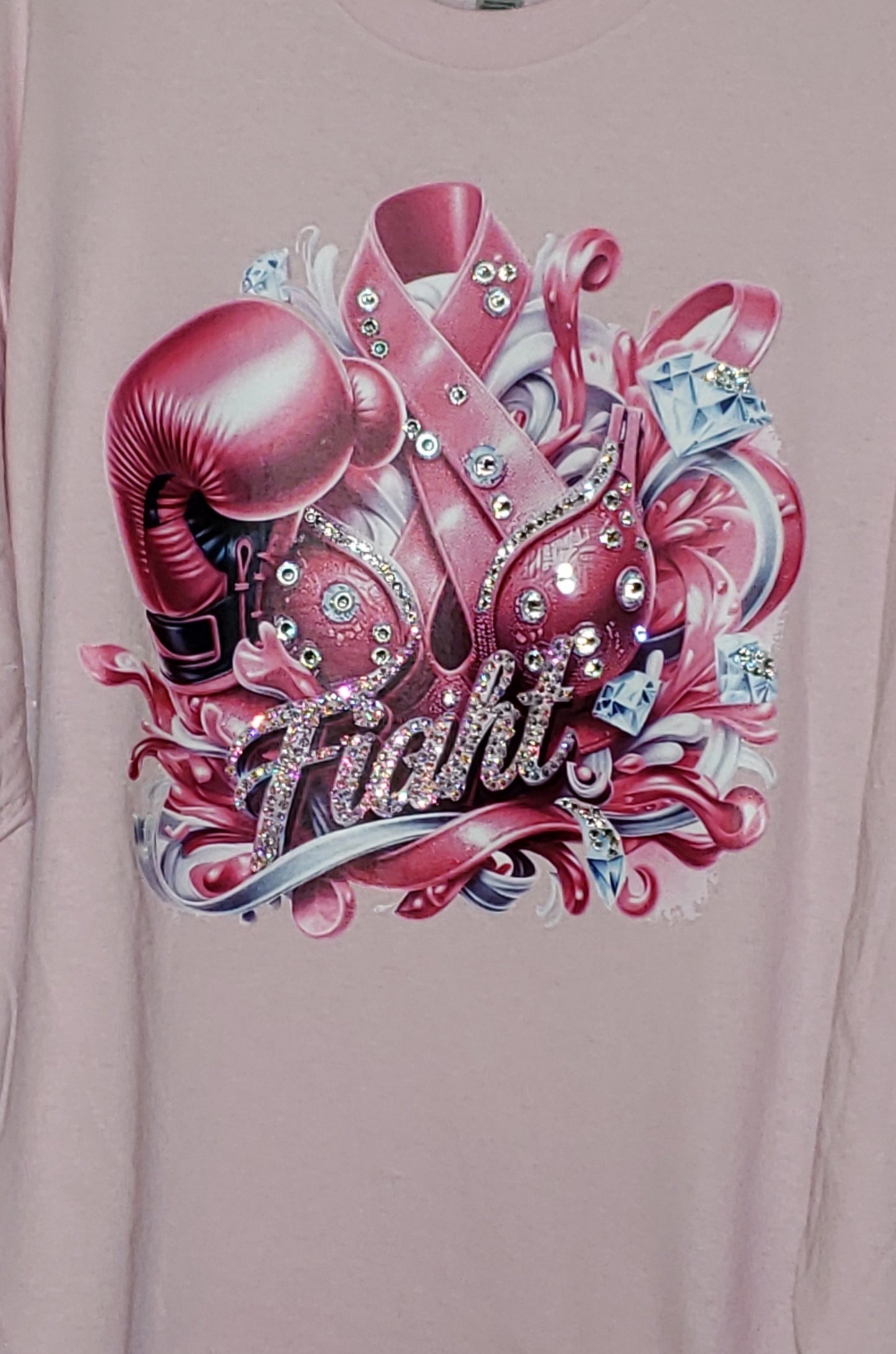 3D Cancer Awareness Shirt