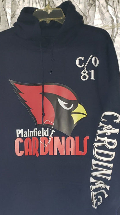 Plainfield, NJ Cardinals Hoodies or jackets.